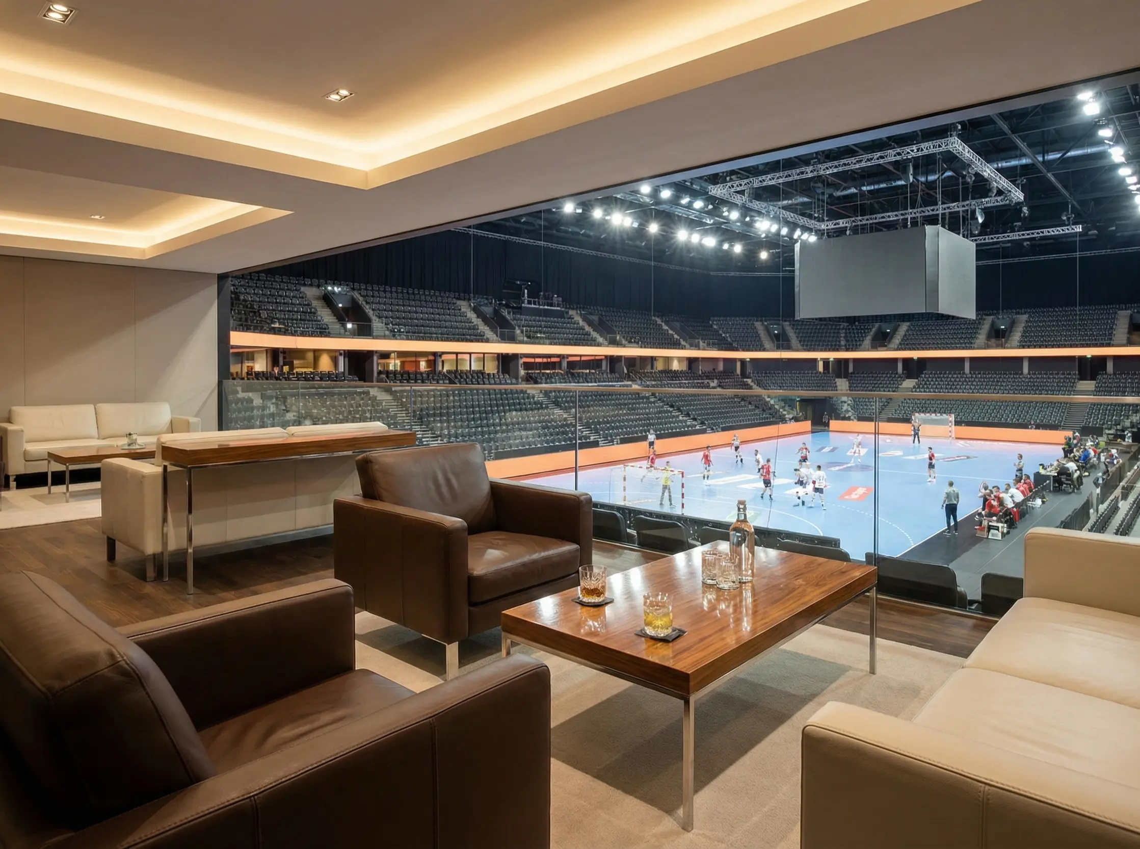 Premium Handball-Erlebnis in moderner Arena